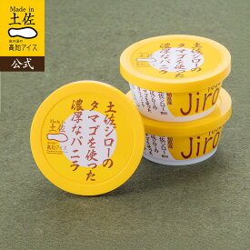 【3個セット】土佐ジローの卵を使った濃厚なバニラ3個／高知アイス【RCP】