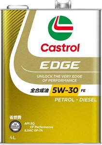 Castrol(�J�X�g���[��) �G���W���I�C�� EDGE 5W-30 API SP 4L 4�փK�\ ����/�f�B�[ �[���ԗ��p �S������
