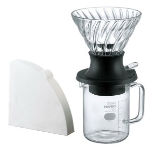 HARIO(nI) ZЎ hbp[ XCb` ȒPo oオ200ml ubN { T[o[(300ml)Zbg v[g Mtg 蕨 SSD-5012-B
