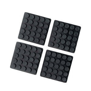 �����h�� �I�[�f�B�I�p�C���V�����[�^�[ �Ɍ� THI-500 50mm×50mm×��17mm 4�� �h�� �h�U�S�� �n�l�i�C�g �񔽔��S�� ���U �������P �}�b�g �U���h�~ �X�s�[�J�[ �v���[���[ �A���v �E�[�t�@�[ ��