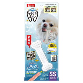 マルカン ゴン太のデンタルトイ かむピカボーン SSサイズ 超小型犬用 犬用 デンタルトイ おもちゃ 歯ブラシ 歯垢除去 L8020乳酸菌対応 DA-632