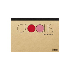 マルマン スケッチブック A5 クロッキーパッド クリームクロッキー紙 60枚 S265