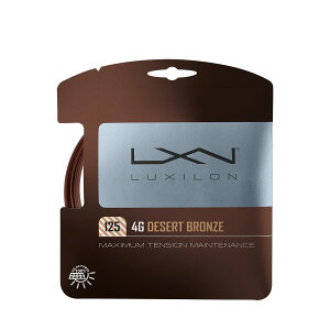 LUXILON(���L�V����) �e�j�X �X�g�����O �K�b�g 4G DESERT BRONZE 125 (4G �f�U�[�g�u�����Y 125) ���b�h×�u�����Y WR8309701125