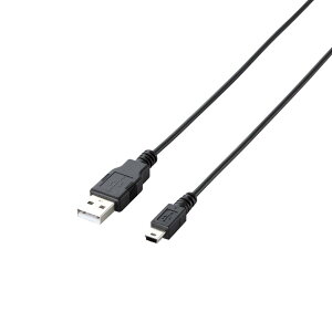 �G���R�� RoHS�w�ߏ��������z���p�b�P�[�W �G�RUSB�P�[�u�� USB2.0 A-miniB�^�C�v 3m �u���b�N U2C-JM30BK