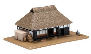 トミーテック(TOMYTEC)TOMIX Nゲージ わらぶき農家 ブラック 4206 鉄道模型用品