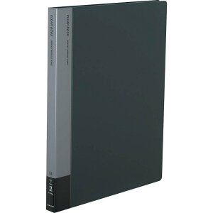 コクヨ ファイル クリアファイル 替紙式 B4 12枚 灰 ラ-724DM