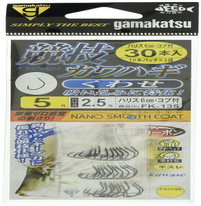 ܂(Gamakatsu) t ZJnM 킹 30{ FK135 5-nX2.5. 11742-5-2.5-07