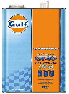 Kt(Gulf) GWIC ARROW GT40 5W-40 4L