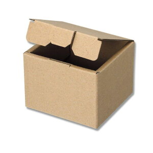 ヘイコー 箱 ダンボール ナチュラルボックス Z-104 7.5x7.5x5.5cm 10枚