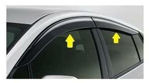 TOYOTA(トヨタ) 純正部品 PRIUS プリウス 【ZVW50 ZVW51 ZVW55】 サイドバイザー ベーシック08162-47010