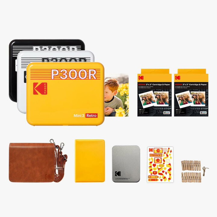 楽天市場】防水 インスタントプリンター コダック KODAK Mini 3 Retro 
