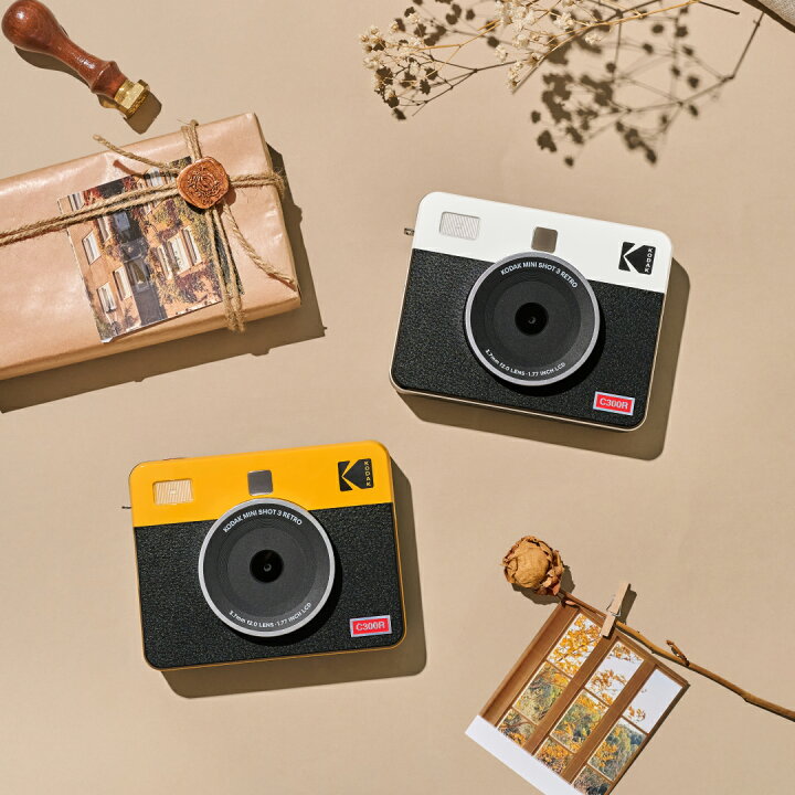 楽天市場】コダック KODAK Mini Shot 3 Retro 4PASS 2-in-1 