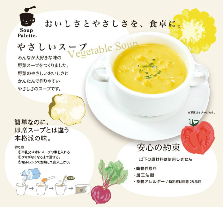市場 軽食品関連 北海道産スイートコーン100 のパウダーを使用したポタージュ 創造生活館