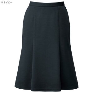 事務服 マーメイドスカート ウエスト後ろゴム ロング丈 ニット BCS2116 レディース 制服 ユニフォーム ボンマックス 5号-15号