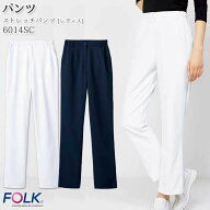 【PT2倍＆最大2000円クーポン 6/4 20時〜6/11 2時】 レディース スクラブパンツ 白衣 医療 6014SC 脇ゴム…