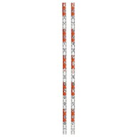 ニューアルロッド N-200　 (60mm幅)測量用品 現場 土木用品 写真 建築用品 検査 ロッド アルミロッド 標…