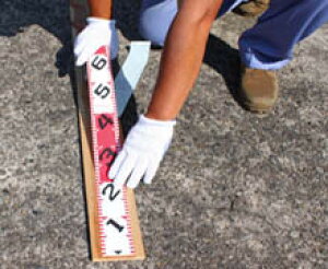 ユポロッド753 YR753測量用品 現場 土木用品写真 建築用品 検査ロッド 標尺 シールロッドヤマヨ 写真用スタッフ (YR753)