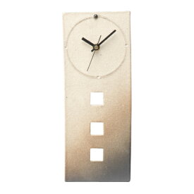 時計 置時計 スモールウインドウ G5-0508 信楽焼 時計 置時計 Clock 四角 長方形 焼物 人気