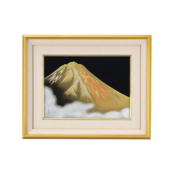 楽天市場】富士 漆絵 パネル 絵画 額入り おしゃれ ギフト 越前漆器 艶 