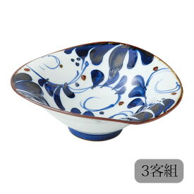 鉢 小鉢 karakusa なぶり小鉢 3客組 14504 お皿 ボウル セット 3客組 陶器 日本製