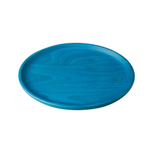 食器 皿 プレート 丸 木製 高級 日本製 越前漆器 「Kyutarou BLUE」プレート 27cm ギフト 1枚 塗り 越前 久太郎 青