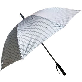 扇風機付き晴雨兼用傘 日傘 親骨60cm USB充電式 手開き タイタンベア柄 扇風機付き晴雨兼用手開き傘