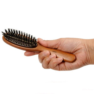 IKMT ブラッシングブラシ 豚毛 ヘアブラシ IKH-2228 小 やわらかめ S 女性用 レディース Finest Hair brush BRUSHING BRUSH 高級 池本刷子工業 イケモト 優れものA