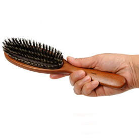 IKMT ブラッシングブラシ 豚毛 ヘアブラシ IKH-2628 大 やわらかめ S 女性用 レディース Finest Hair brush BRUSHING BRUSH 高級 池本刷子工業 イケモト 優れものA
