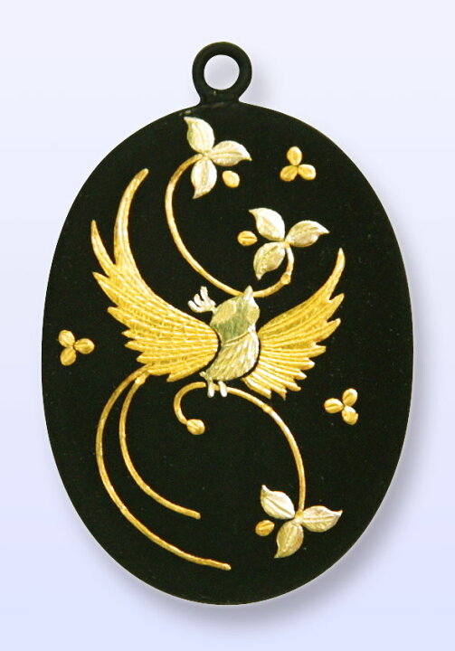 楽天市場】【即納品】ペンダント 鳳凰 P-21 ネックレス 肥後象嵌 伝統 