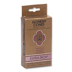 GONESH INCENSE CONES VANILLA IM-GCE20913 K[lbV CZX R[  DA