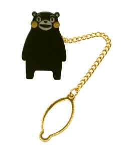 くまモン バッチ 胸章 タイタック 立 KM-01 ピンバッジ ラペルピン くまモン グッズ 肥後象嵌 伝統工芸品 日本製 高級 ブランド 純金 金細工 アクセサリー 熊本 名産 お土産 伝統工芸 肥後象眼