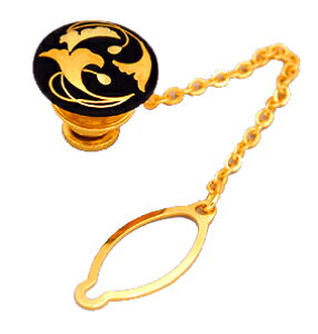 タイタック 銀杏 T-02 イチョウ タイタックピン ピンバッジ 肥後象嵌 伝統工芸品 日本製 高級 ブランド 純金 金細工 24金 18金 アクセサリー 熊本 名産 お土産 伝統工芸 肥後象眼 肥後象がん 象