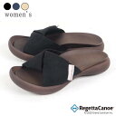 リゲッタカヌー サンダル レディース ぺたんこ つっかけ 厚底 防汚 撥水 はっ水 スエード調 リボン ナチュラル 大きいサイズ 履きやすい 歩きやすい 疲れない グミインソール コンフォートサンダル CJFD5361