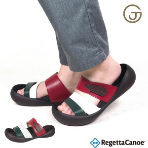 リゲッタ カヌー メンズ サンダル コンフォートサンダル 素足 痛くない サンダル 外履き 疲れない サンダル メンズ 男性 ブランド 外反母趾 日本製 CJMB2500a