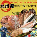 ＼スーパーセール限定！50％OFF／ 九州産 鮮魚 一夜干し セット【5種11食分】国産 送料無料 アジ 蓮子鯛 あじみりん …