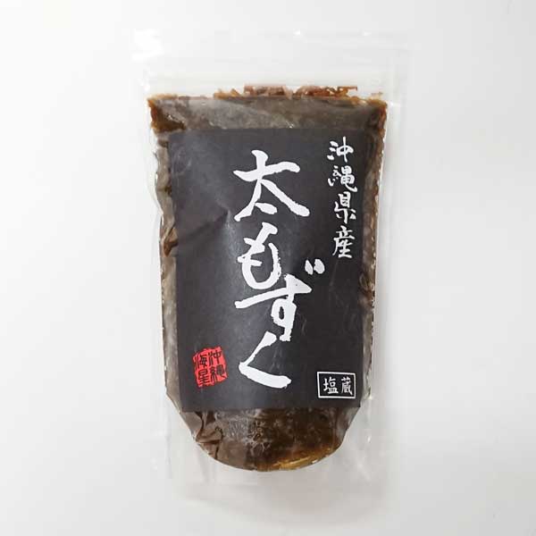 沖縄県産塩蔵太もずく (塩蔵）５００ｇ ×３袋セット