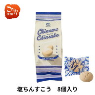【ナンポー】塩ちんすこう（8個入）【沖縄のお土産 お菓子 塩 バレンタイン ホワイトデー】