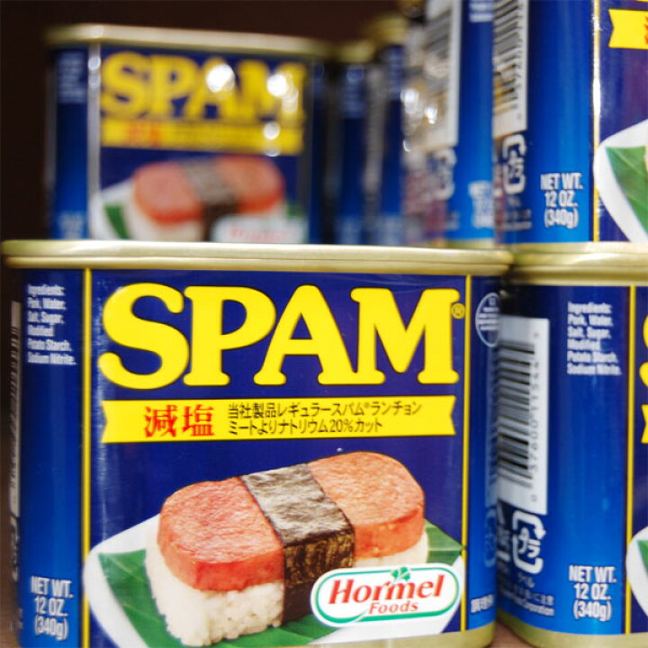 スパムSPAM 減塩 340g×24個 1ケース 沖縄ホーメル ポークランチョンミート 【人気商品】 スパムSPAM 減塩 340g×24個 1ケース 沖縄ホーメル ポークランチョンミート 【人気商品】