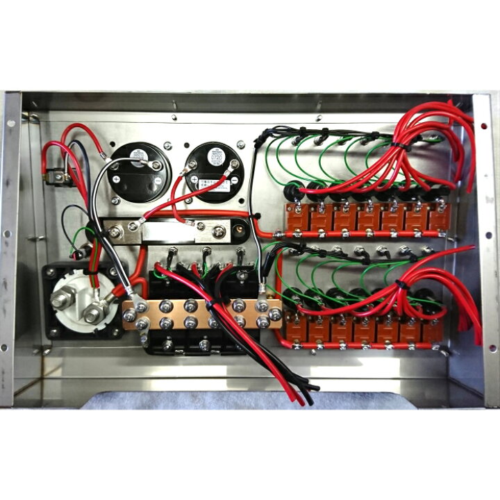 楽天市場】分電盤 配電盤 SP-P14 Vメータ・Aメーター付き 有限会社光電 