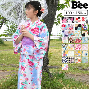 浴衣3点セット セパレート ワンピース 簡単 子供服 キッズ ジュニア 女の子 花火大会 お祭り 100cm 110cm