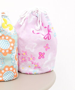 巾着バッグ ハンドバッグ 子供服 キッズ ジュニア 女の子 浴衣 お祭り 花火大会