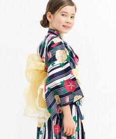 【クーポンで15％OFF】【25年SS新色】浴衣3点セット セパレート ワンピース 簡単 子供服 キッズ ジュニア 女の子 花火大会 お祭り 100cm 110cm 120cm 130cm 140cm 150cm