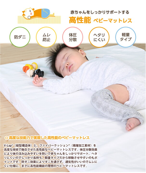 楽天市場 体圧分散効果で赤ちゃんに負担をかけないマットレス ソフレスト固綿入りだからあかちゃんの睡眠をしっかりサポート 70 1cm 敷布団 硬綿ベビーマットレス お昼ね おひるね 無地 硬め 固め 新生児 ベビー布団 ムアツ 標準のベビーベッド対応 6歳までの寝具 楽天市場 体圧分散効果で赤ちゃんに負担をかけないマットレス ソフレスト固綿入りだからあかちゃんの睡眠をしっかりサポート 70 1cm 敷布団 硬綿ベビーマットレス お昼ね おひるね 無地 硬め 固め 新生児 ベビー布団 ムアツ 標準のベビーベッド対応 6歳までの寝具