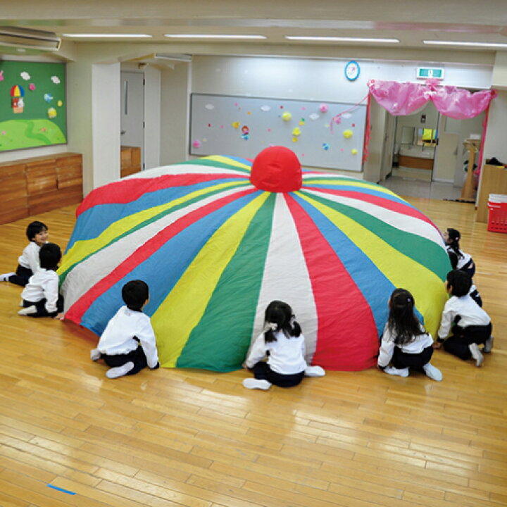 パラバルーン 直径2m 子供 知育玩具  リトミック 保育園 幼稚園 運動会