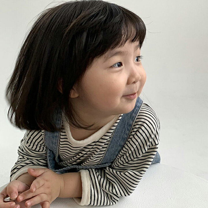 楽天市場 韓国子供服 男の子 女の子 スウェット ボーダー ベージュ チャコール 子ども服 子供服 ナチュラル シンプル ベーシック 80 90 100 110 1 キッズ ベビー ジュニア 楽天 保育園 幼稚園 小学生 春夏 秋冬 春物 秋物 プチプラ 普段着 カジュアル