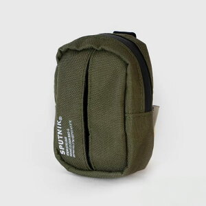 SPUTNIK スプートニク 犬 クリーンバッグ ポーチ / カーキ グリーン ブラック / 大型犬 中型犬 ラブラドールレトリバー ゴールデンレトリバー フレンチブルドッグ シンプル ナチュラル ベーシ