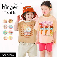≪予約販売≫2026夏【p.premier/ピードットプルミエ】いろんなアイスちょーだいグラフィック Tシャツ≪80…