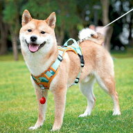 犬 犬用 リード ハーネス 散歩 外出 屋外用 安全ベルト 柴犬用 ハーネス ベスト型 小型 中型 大型 柄 迷…
