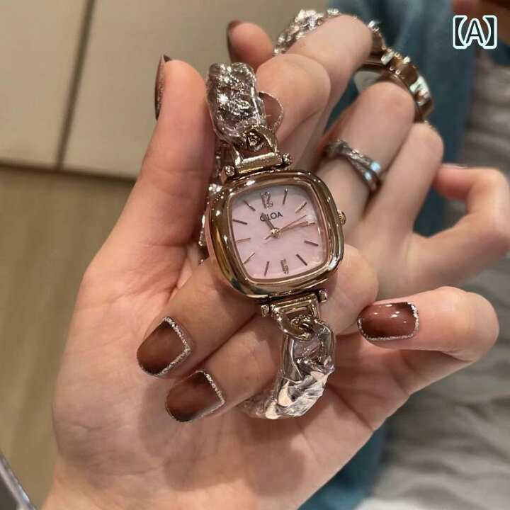 楽天市場】腕時計 レディー ス 機械式 アナログ クォーツ ジュエリー 