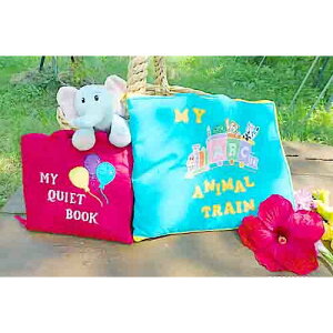 zG{MY QUIET BOOKo[phイ&MY ABC ANIMAL TRAIN u[܂tӂӂʂ݃t@^CV[Yym\JbXubNzI!!MtgbsO